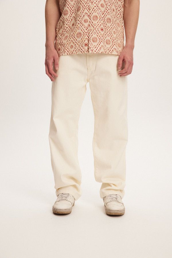 Kuwalla-Tee Baggy Denim - Cream