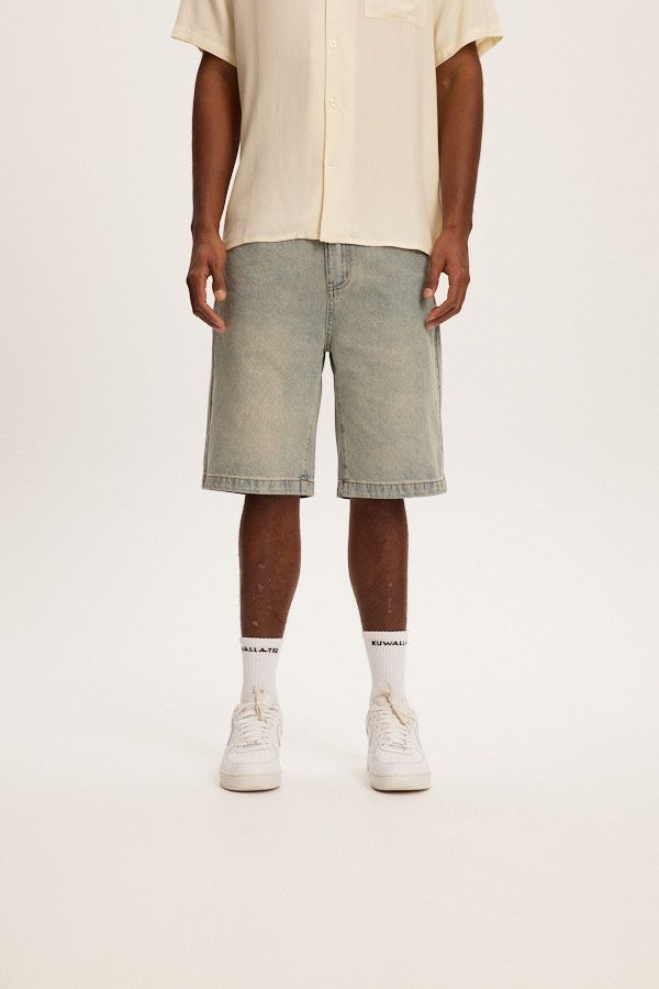 Kuwalla-Tee Bermuda Denim Short