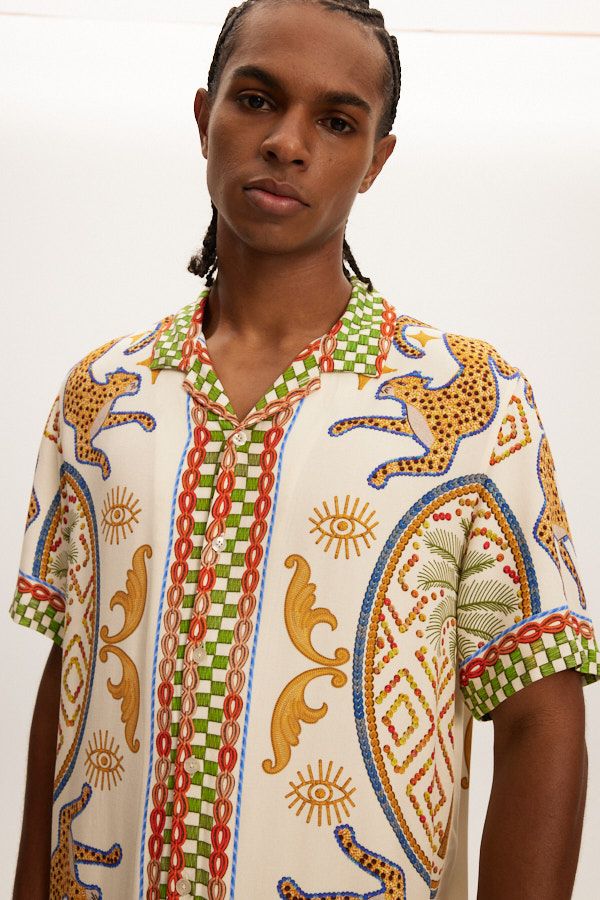 Kuwalla-Tee Beach Shirt - Jaguar