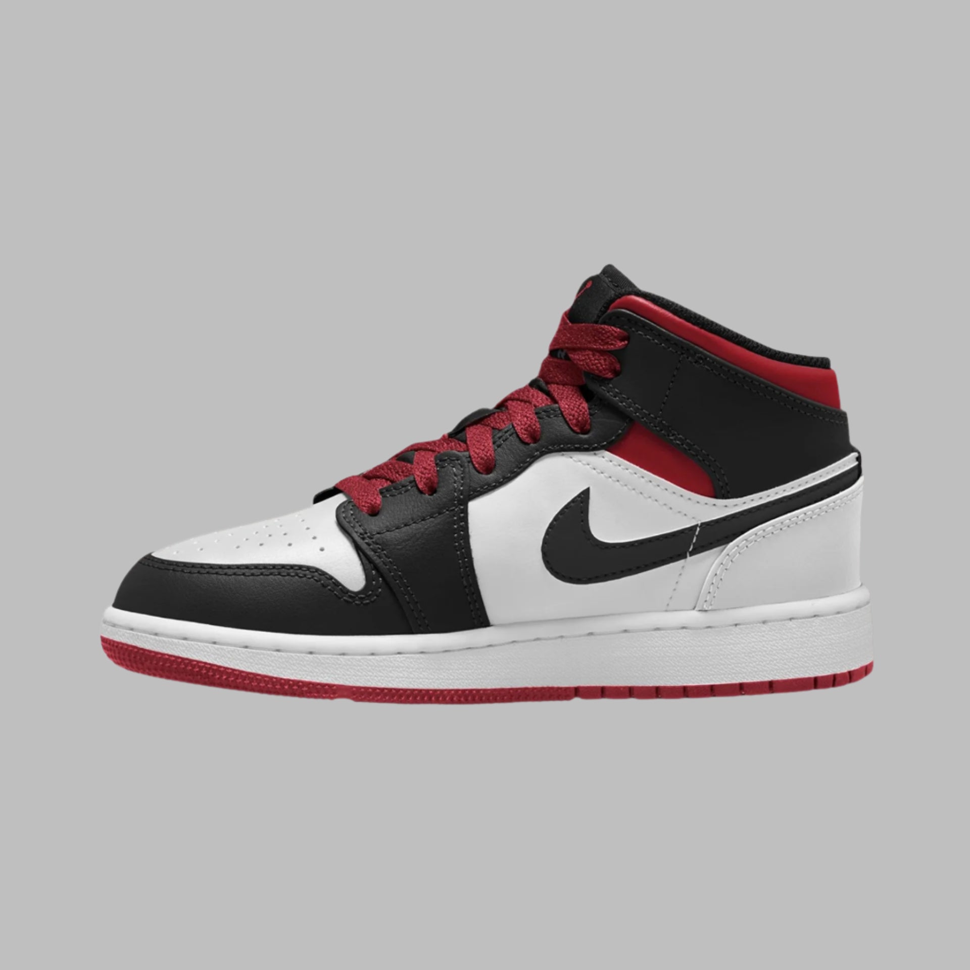 Air Jordan 1 Mid Black Toe GS