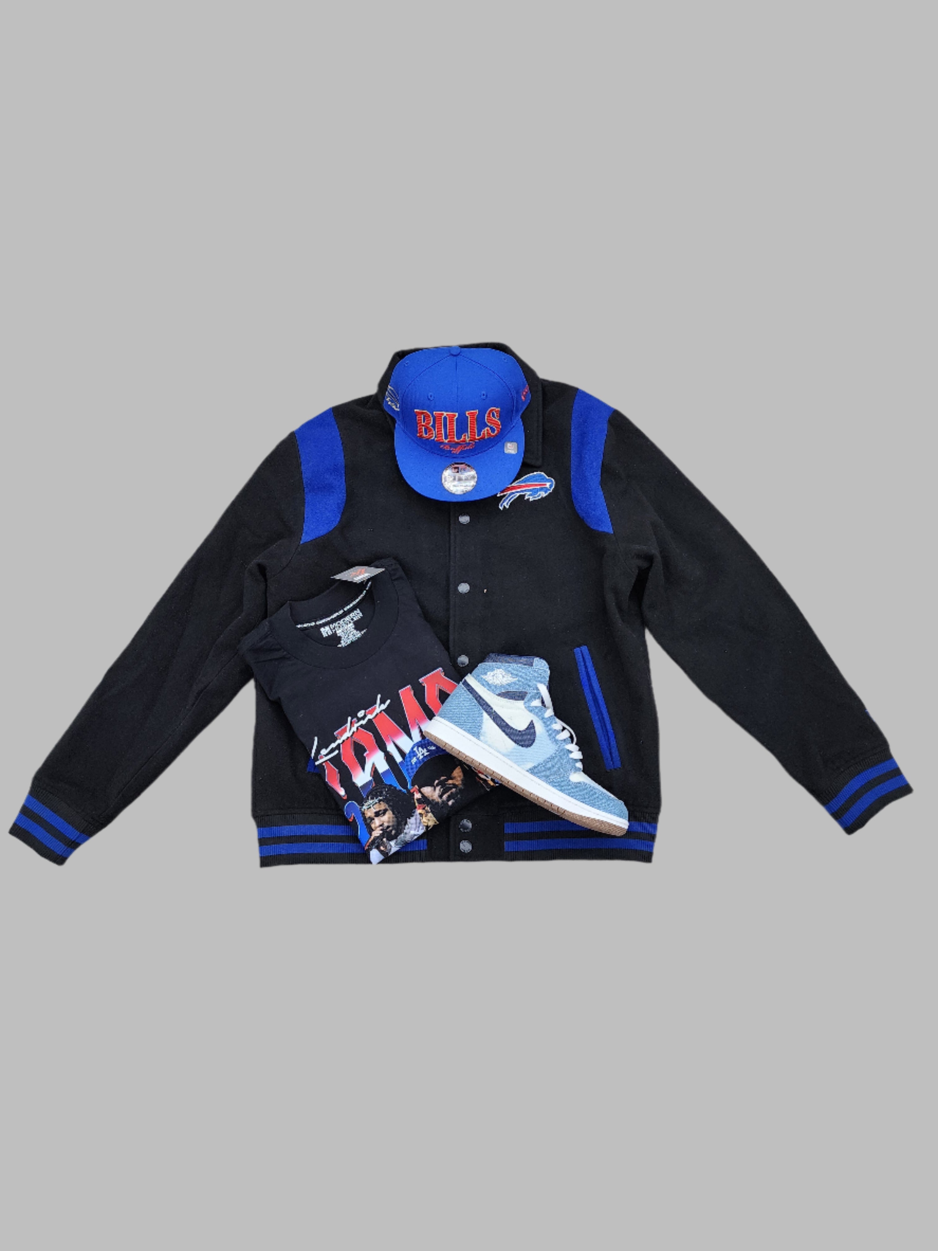 New Era Buffalo Bills Bomber Melton jacket