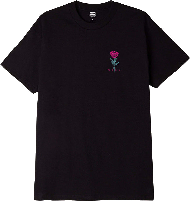 Obey Barbwire Flower Classic T-Shirt