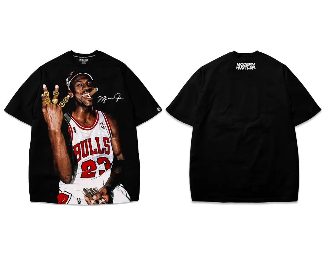 MJ Big Print Tee