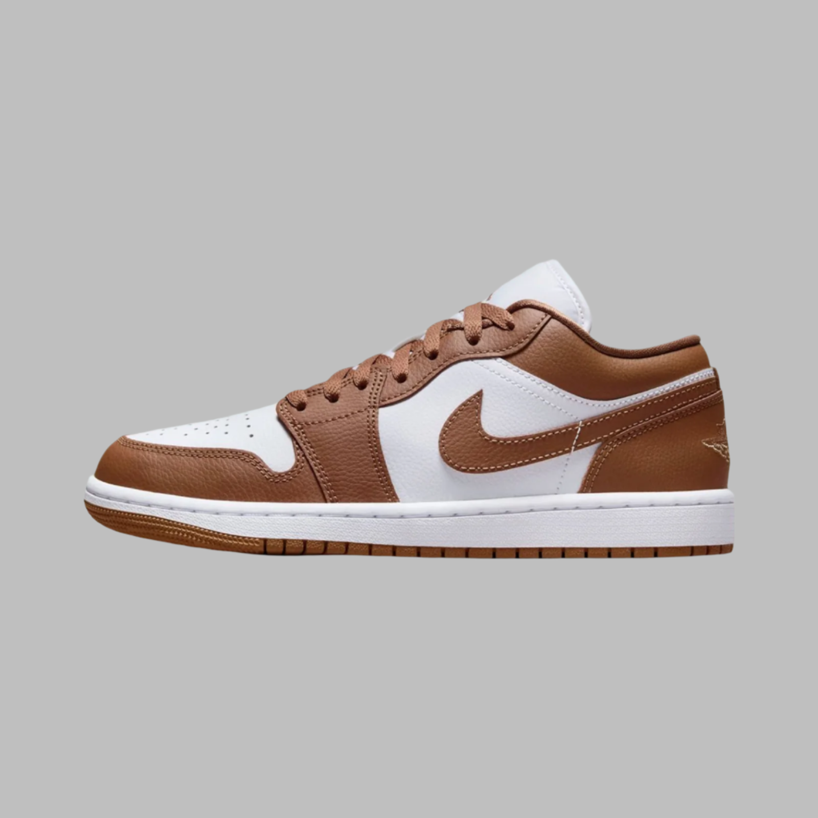 Air Jordan 1 Low White Brown