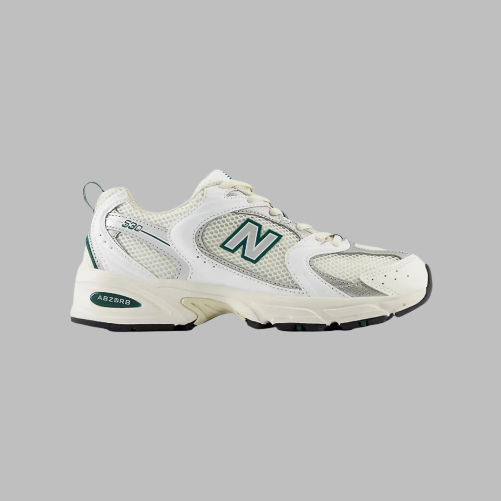 New Balance 530 Sea Salt/White/Marsh Green