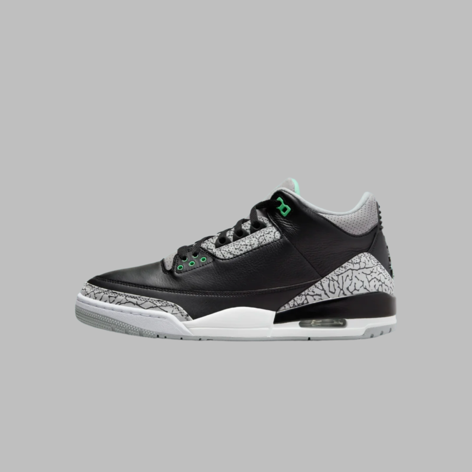 Jordan 3 Retro Green Glow