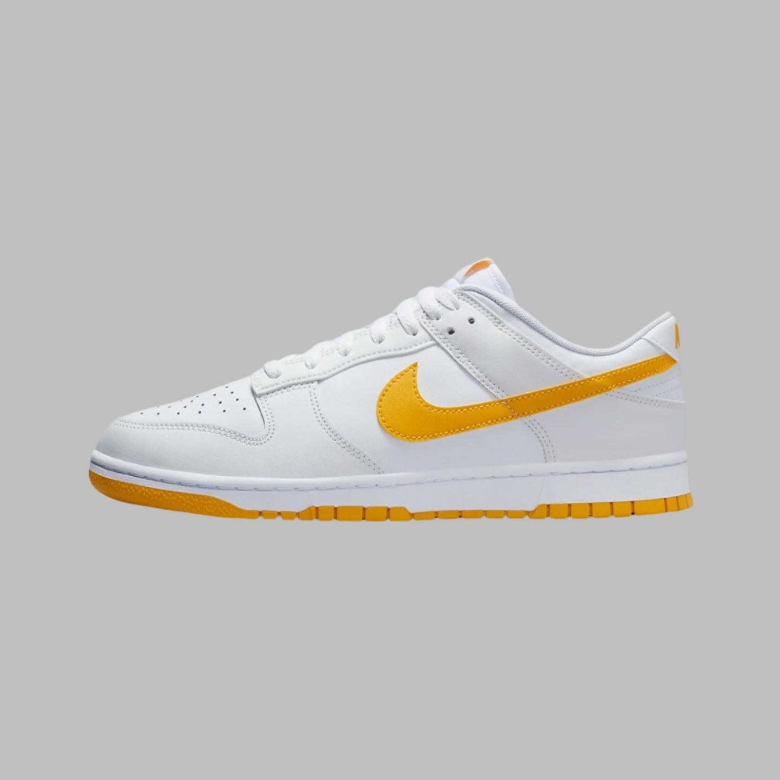 Nike Dunk Low "White University Gold"