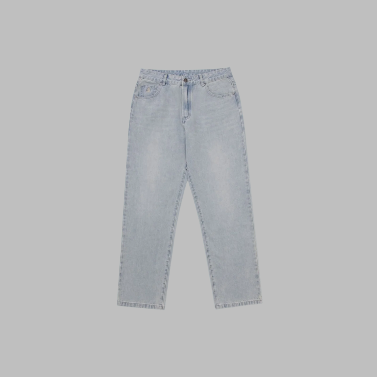 Kuwalla-Tee Baggy Denim - Light Blue